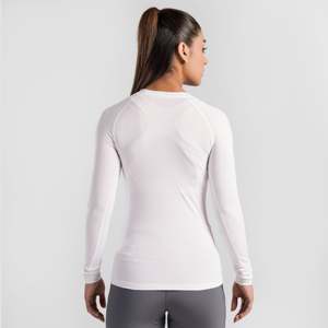 เสื้อแขนยาว GA Flex Compression สีขาว ผลิตจากผ้าถัก - Product Image 2