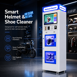 <span class=keywords><strong>Machine</strong></span> de nettoyage de casques multi-modèles standard, version commerciale avec paiement en espèces - Product Image 2