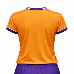 Conjunto de Uniforme y Camiseta de Voleibol sin Mangas Unisex Sublimada con Diseño Personalizado, Impresión Personalizada, 100% Poliéster - Product Image 5