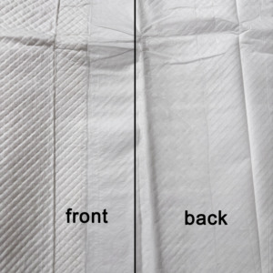 Protège-draps jetables de marque d'usine 60x60cm à haute absorption pour sous-lit, supportant l'étiquette privée - Product Image 2