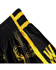 Ropa Deportiva de Boxeo y Artes Marciales, Duradera, Ligera, Elástica, de Secado Rápido, Estampada, 100% Poliéster, con Detección de Agujas - Product Image 5