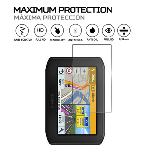 Protector de Pantalla ANTISHOCK para Garmin Zumo 346 LMT-S, Cubierta Premium Anti-Golpes y Resistente a Arañazos - Product Image 1