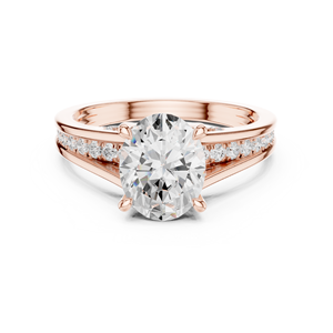 Pure Oasis jewels Anillo de oro de 14 quilates con Diseño Artesanal y moissanita real - Product Image 6