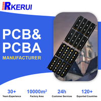 Carte de circuit imprimé en aluminium à double face Kerui à 2 couches pour éclairage LED, conductivité thermique élevée, fabricant de cartes de circuit imprimé MCPCB