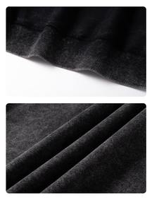 Sudaderas con capucha lavadas con ácido para hombre, novedad de 100% algodón de alta calidad, sudaderas con hombros caídos para hombre para invierno, baratas - Product Image 5