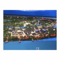 Maqueta Arquitectónica Moderna de Plástico para Exhibición de Villas, Apartamentos y Hoteles con Espectáculo de Luces Personalizable y Diseño de Modelo 3D