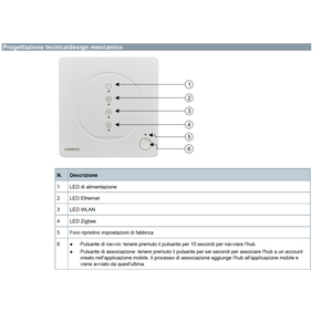 Centro de Control Inteligente para el Hogar Siemens GTW100ZB, Ecosistema Wifi para el Hogar Conectado - Product Image 2