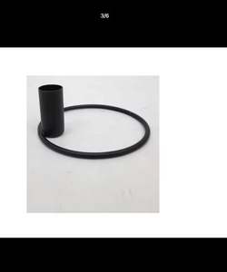 เชิงเทียนเหล็กสีดำด้านสำหรับตกแต่งบ้านดีไซน์เนอร์ทันสมัยสีดำด้านสุดหรูสินค้ามาใหม่ - Product Image 3