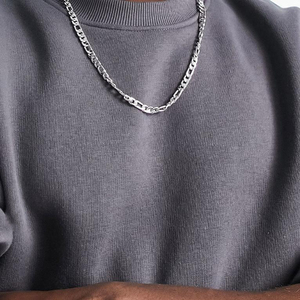 Sweat-shirt de base pour hommes personnalisé sweat-shirt surdimensionné à col ras du cou côtelé sweat-shirt pour hommes sweat-shirt en coton mélangé - Product Image 3