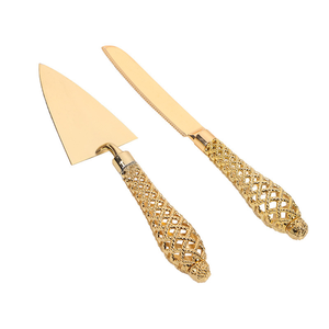 Luxury <b>Cake</b> <b>Tools</b> <b>Cake</b> Knife and Server Set Wedding Bridal Anniversary Gift Set Party Decoration - Product Image 1