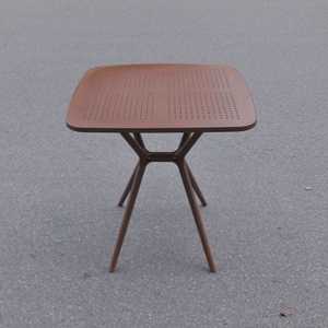 Brown Color TM08 Plastic <b>Chair</b> and MN04 Plastic Table Combo - A Refreshing look for an Relaxing Day - Product Image 2