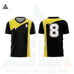 Camiseta de Fútbol Transpirable con Diseño Personalizado y Logotipo Impreso, 100% Poliéster Ecológico, Unisex, para Uniforme de Fútbol - Product Image 2