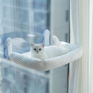 लक्जरी बिल्ली खिड़की के साथ मजबूत चूसने कप प्रीमियम लाउजर सीट के साथ इनडोर बिल्लियों के लिए - Product Image 3