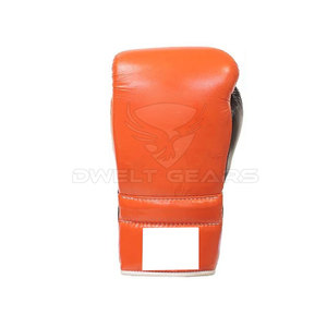 Custom Logo PU Leather Boxing <b>Lace</b> up <b>Gloves</b> for Training-Breathable Eco-friendly Full Finger Design - Product Image 3