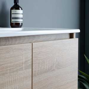 Bathroom <b>Sets</b> with Belize 60X80 Sink and <b>Mirror</b> 60CM 2-Door Composition - Product Image 4