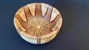 FRUIT LINKED DECOR HANDMADE NATURAL WOODEN AND RESIN SALAD <b>BOWL</b> Good Quality for Home and Restaurant Use for Parties - Product Image 2