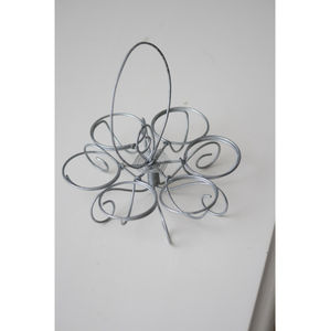 Wrought Iron Vintage Sustainable <b>Egg</b> Stand Black Finished Custom Design for Kitchen and Dining Table Decor Handmade - Product Image 4