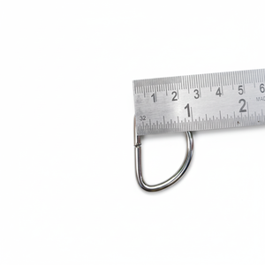 Anneau en D en laiton en alliage de zinc SS personnalisé matériel durable pour sacs ceintures fabricant de gros pour le meilleur prix - Product Image 3