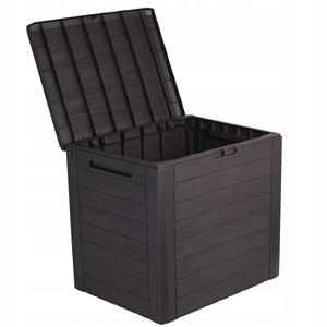Boîte de rangement de jardin WOODEBOX 140L, dimensions (mm) 585x460x550, couleur ocre foncé - Product Image 3