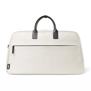 Garniture en cuir Pu blanc Duffel sac de voyage sac d'affaires unisexe pour voyage Gym Sports - Product Image 1