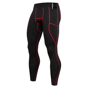 Private Label Heren Sportkleding Panty 'S Workout Met Zak Fitness Hardloopbroek Compressie Legging/Heren Panty 'S En <span class=keywords><strong>Leggings</strong></span> - Product Image 3