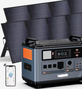 New Offer PowerMax6000 <b>Solar</b> <b>Generator</b> with 3x400W Panels, 3600Wh LiFePO4 Come With Full accessories - Product Image 1