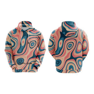 Logotipo personalizado en blanco de peso pesado hombres personalizados de algodón hombres sudaderas con capucha Casual Sudadera CON CAPUCHA DE MODA hombres Retro pulóver Streetwear - Product Image 1