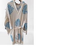 March Expo Peignoir à capuche en coton turc Séchage rapide Bonne qualité Coloré Doux Maison Plage Spa Meilleur Prix Femmes Hommes Robe