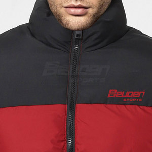 Veste matelassée décontractée pour homme en couleur unie 2025, streetwear, nouvelle mode, coupe-vent, veste d'hiver pour homme - Product Image 2