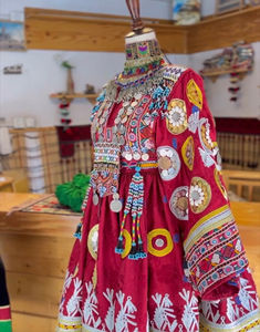 Vestido Afgano de Manga Larga, Estilo Vintage Casual Moderno, con Dobladillo Acampanado, Talla Personalizable, Atractivo Modelo Elegante para Baile y Bodas - Product Image 5