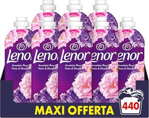 Adoucissant concentré Lenor, senteur Dolomiti Atmosphere, parfumée toute la nuit jusqu'à une semaine, 8 x 296 lavages - Product Image 3