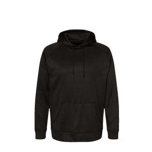 Sudadera Deportiva Raglán Negra, 100% Poliéster, Felpa Francesa, Bordado 3D, Antiarrugas, Impresión Serigrafiada, Tallas XXS a 6XL - Product Image 1