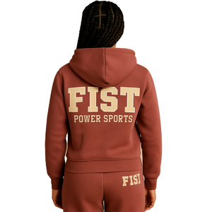 Nouveau sweat à capuche à épaules tombantes sweat polaire de haute qualité avec poche kangourou sans capuche avec cordon de serrage et sweat à capuche personnalisé - Product Image 3