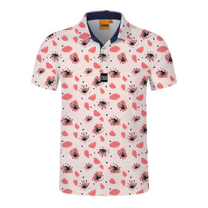 เสื้อยืดสำหรับผู้ชายใส่สบายกันยูวี & แห้งเร็วสำหรับเล่นกอล์ฟ/โปโล - Product Image 5