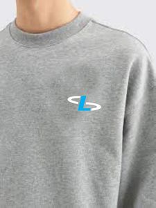 Sweat-shirt à col montant personnalisé de haute qualité Sweat-shirt épais 100% coton Sweat-shirt à col rond vierge avec logo personnalisé - Product Image 2