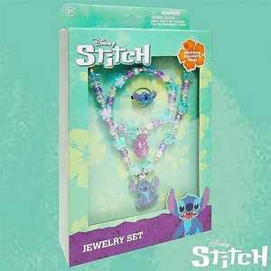 Accessoire de jeu Lilo & Stitch : Coffret de bijoux 3 pièces (collier, bracelet, bague) – Lot de 150 unités en gros, livraison gratuite - Product Image 3