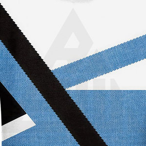 Sudadera Moderna con Estampado Étnico para Invierno, Azul Cobalto y Blanco en Contraste, Cierre de Cremallera, Diseño Geométrico, Felpa Suave en la Parte Delantera, Ropa de Invierno para Mujer - Product Image 6