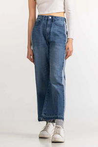 Jeans Ajustados Azules Básicos para Mujer, Transpirables, Estilo Casual Urbano, Estilo Boyfriend, Pantalones Vaqueros para Mujer, Precio al por Mayor - Product Image 3