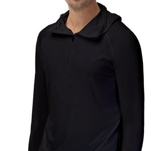 Sublimation <b>Camo</b> Plus Size Breathable Quick Dry Lightweight UPF 50 Fishing Hoodie with Long Sleeve and Custom Options for <b>Men</b> - Product Image 3