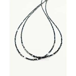 Diamants noirs en forme de cube, 100 % naturels, facettés, 1,5-2,5 mm, taille coussin, diamants en vrac, excellente qualité de coupe, VS2, pour la fabrication de bijoux - Product Image 5