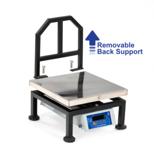 เครื่องชั่งอิเล็กทรอนิกส์ดิจิตอลความจุ120กก. สำหรับอุตสาหกรรมการค้าความแม่นยำ10ก. 350*350มม. สแตนเลสด้านหน้า - Product Image 1