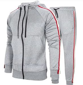 Chándal de entrenamiento ajustado personalizado Tela de invierno que absorbe la humedad con técnicas impresas - Product Image 1