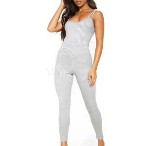 <b>Women</b> Jumpsuit High Waist Regular Fit Breathable Fabric Yoga Casual Daily <b>Travel</b> <b>Wear</b> - Product Image 2