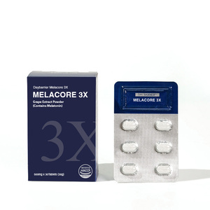 Tabletas Coreanas ODM Tart Cherry para Dormir Profundamente, Relajación, Alivio del Insomnio para Adultos, 3X-Extracto de Uva en Polvo 3mg, Yuyu Healthcare 500mg X 30 - Product Image 3