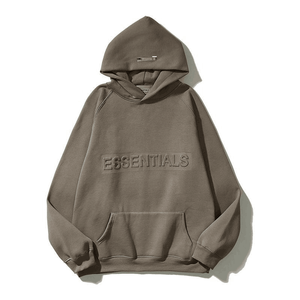 Sudadera con Capucha para Hombre, Color Gris Jaspeado, con Logotipo en Relieve 3D, Bolsillo Delantero Tipo Canguro, la Más Moderna y Cómoda - Product Image 3