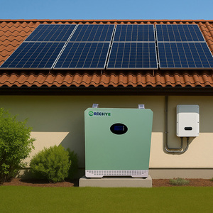 Système de batterie de stockage <span class=keywords><strong>d</strong></span>'<span class=keywords><strong>énergie</strong></span> pour maison mobile 51,2 V 205 Ah 10,5 KWh, système solaire hors réseau résidentiel, batterie au lithium de secours Powerwall - Product Image 3