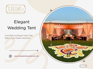 Tente de mariage de style moderne et classique avec décoration exclusive pliante portable avec nouveau modèle détachable pour les événements de mariage - Product Image 2