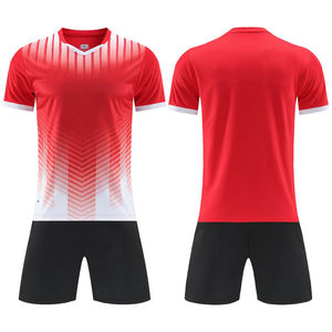 Ensemble de maillots de football Offre Spéciale Uniforme de football respirant Costumes Vêtements de sport - Product Image 5