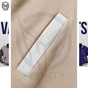 Winter <b>Smart</b> Casual Solid Coated Breathable Varsity <b>Jacket</b> with High Quality OEM Service Quick Dry & Eco-Friendly - Product Image 5