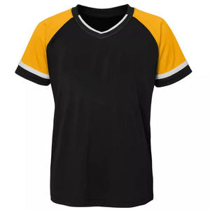 Camisetas de béisbol personalizadas antibacterianas y UV transpirables de secado rápido ropa deportiva de talla grande camisas y tops para servicio OEM unisex - Product Image 4